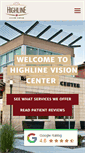 Mobile Screenshot of highlinevisioncenter.com